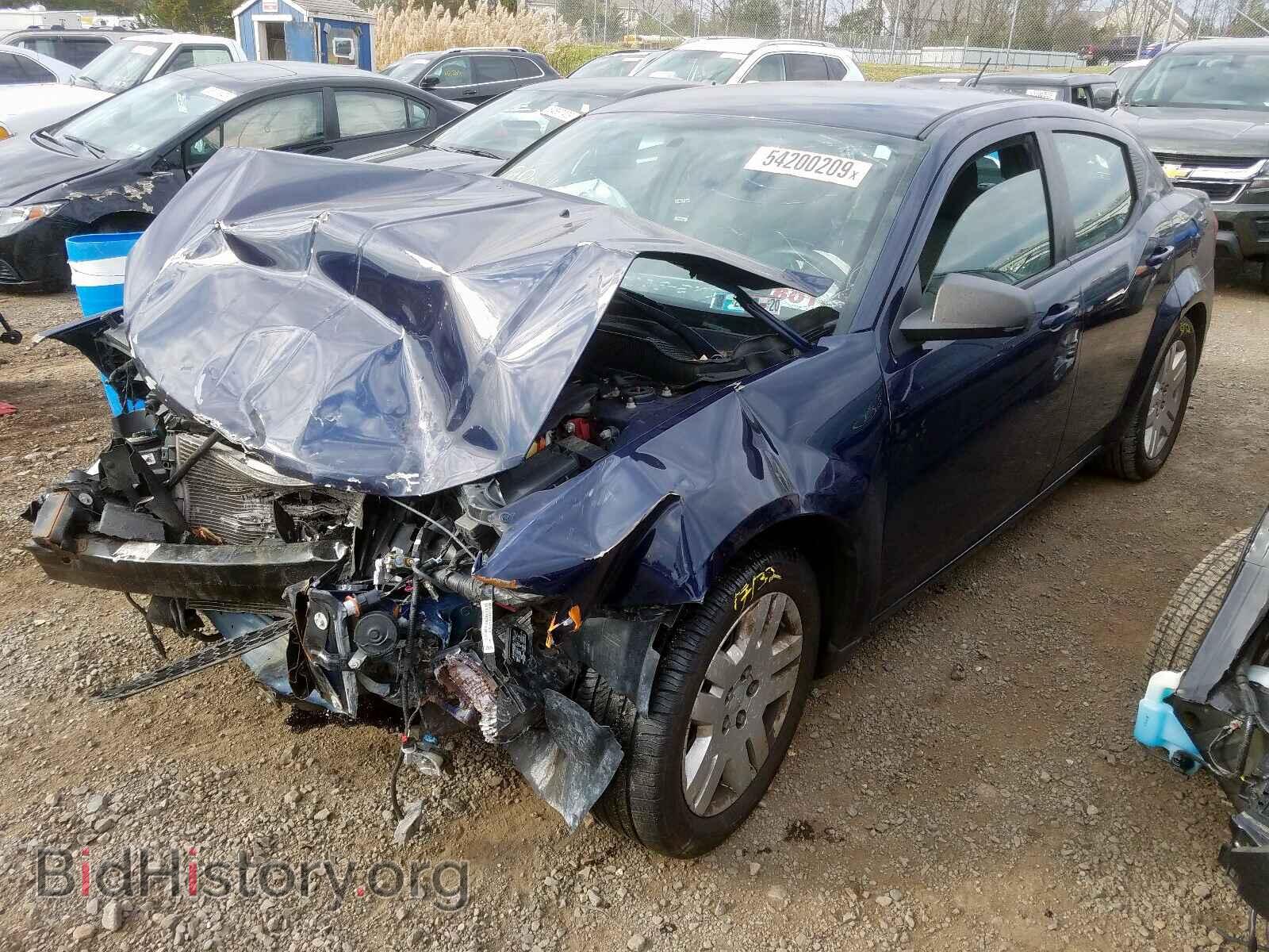 2014 DODGE AVENGER - VIN: 1C3CDZAB9EN113112 - Фото 2