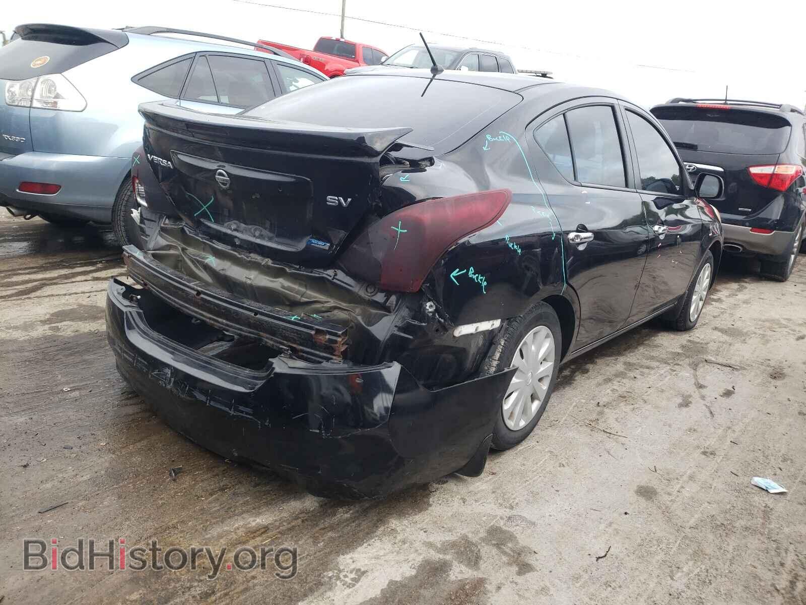 2013 NISSAN VERSA - VIN: 3N1CN7AP1DL867471 - Фото 4