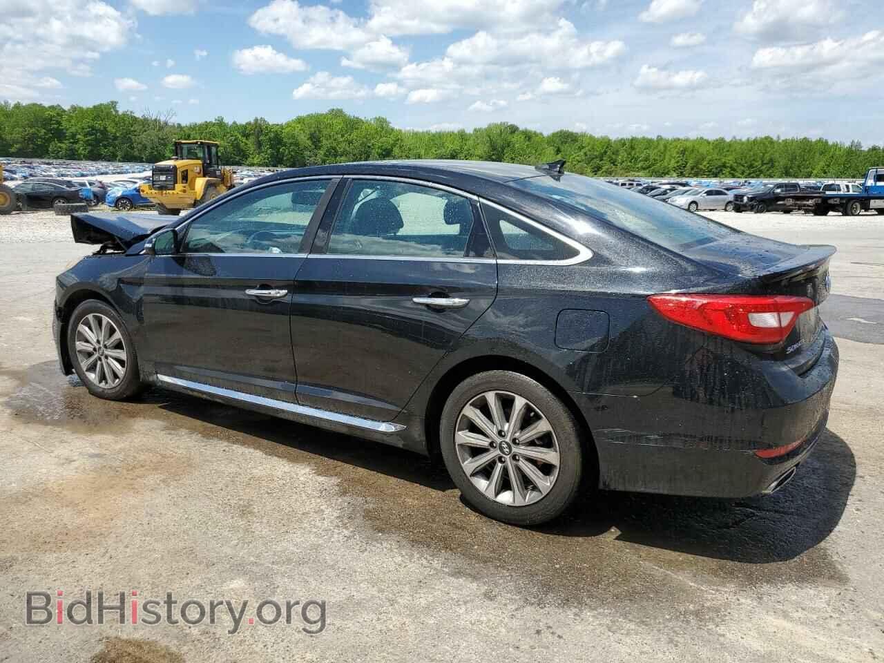 2016 HYUNDAI SONATA - VIN: 5NPE34AF7GH268564 - Фото 2
