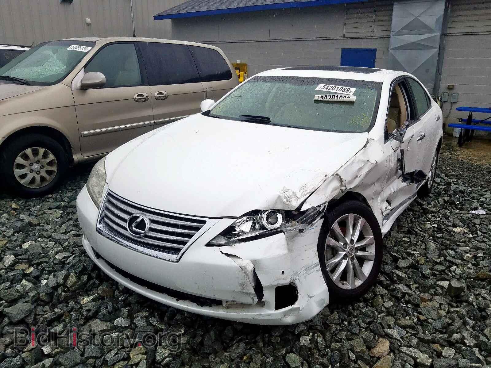 2011 LEXUS ES350 - VIN: JTHBK1EG1B2436621 - Фото 2