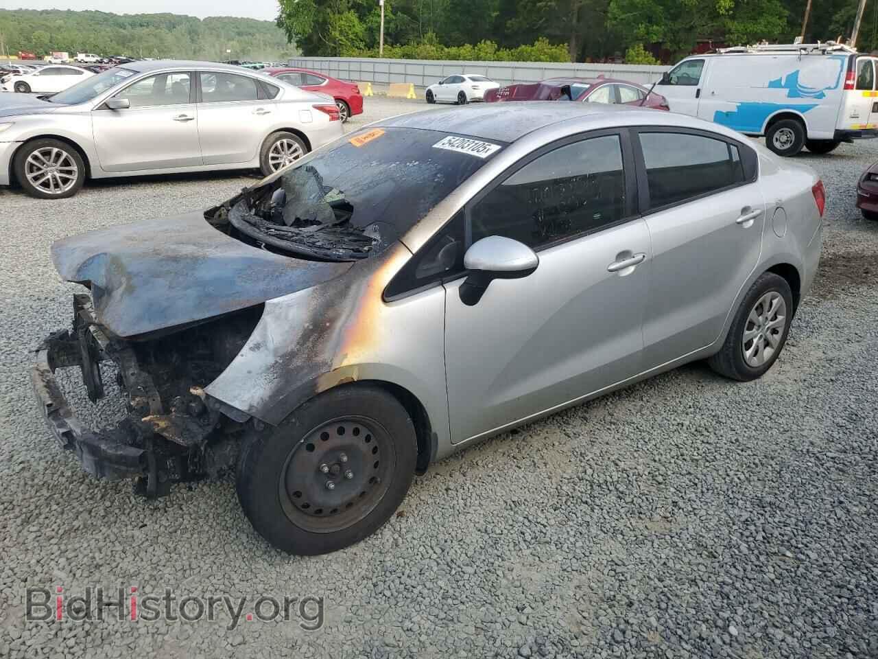 Фотография KNADM4A38E6359507 - KIA RIO 2014