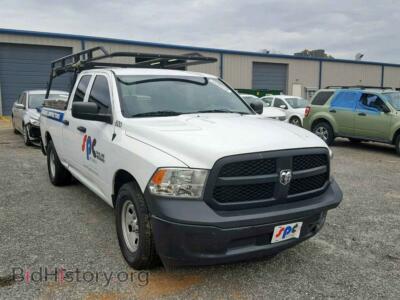 2015 RAM 1500 ST, white — VIN 1C6RR6FG8FS709235, Copart
