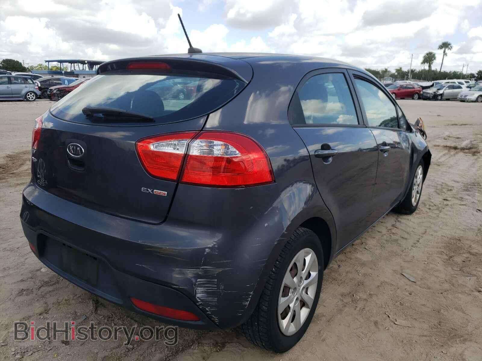 2012 KIA RIO - VIN: KNADN5A36C6082761 - Фото 4