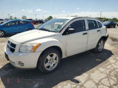 2008 Dodge CALIBER SXT, белый — VIN 1B3HB48B58D646652, Copart