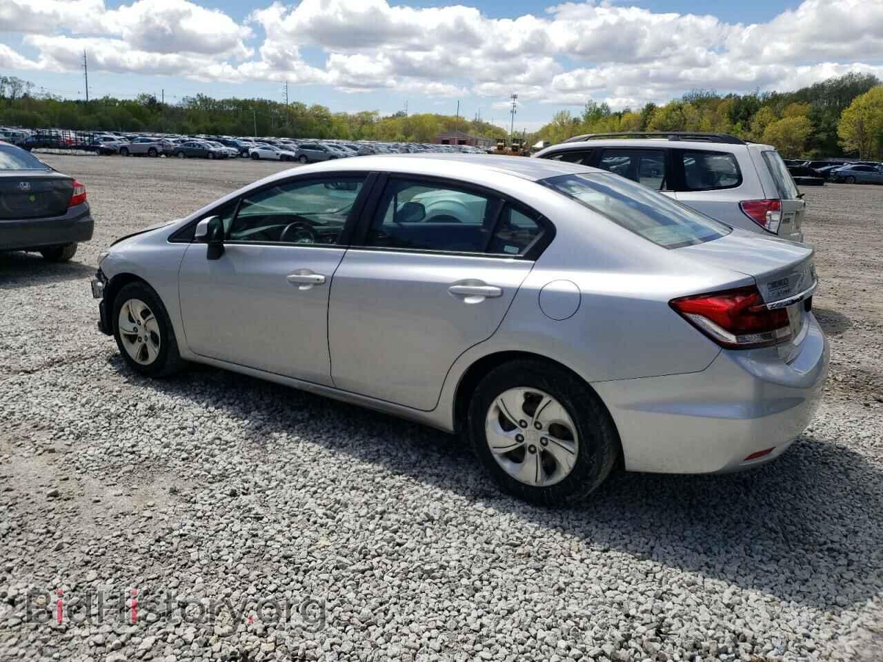 2013 HONDA CIVIC - VIN: 2HGFB2F51DH595592 - Фото 2
