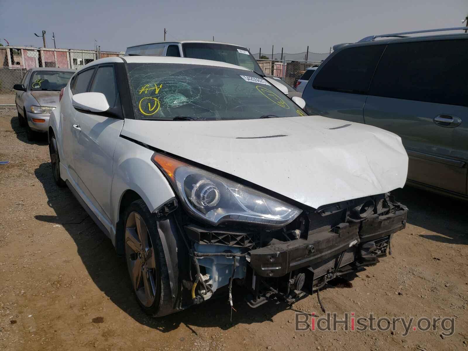 Photo KMHTC6AE3DU174446 - HYUNDAI VELOSTER 2013