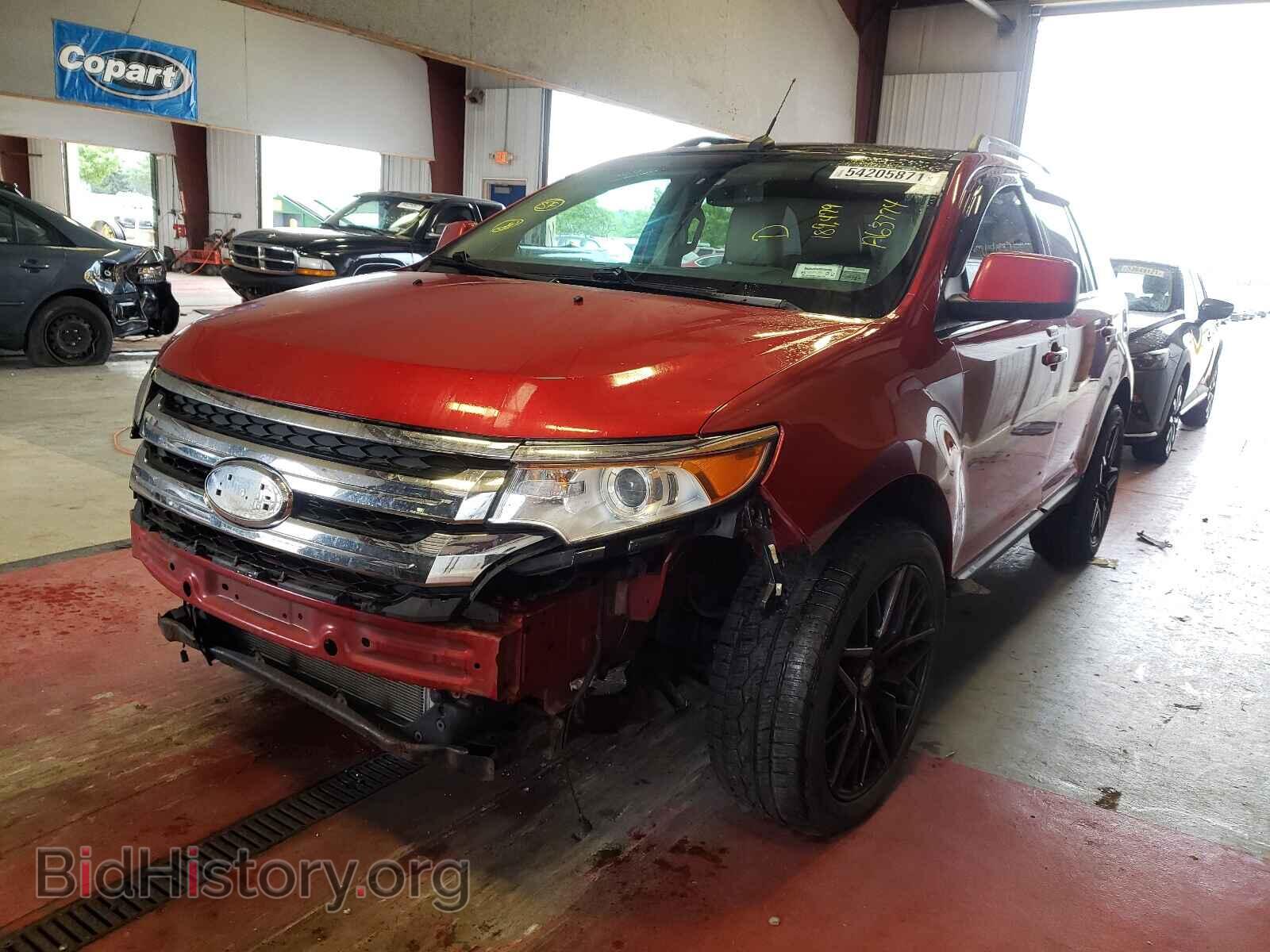 2011 FORD EDGE - VIN: 2FMDK4KC8BBA63774 - Фото 2