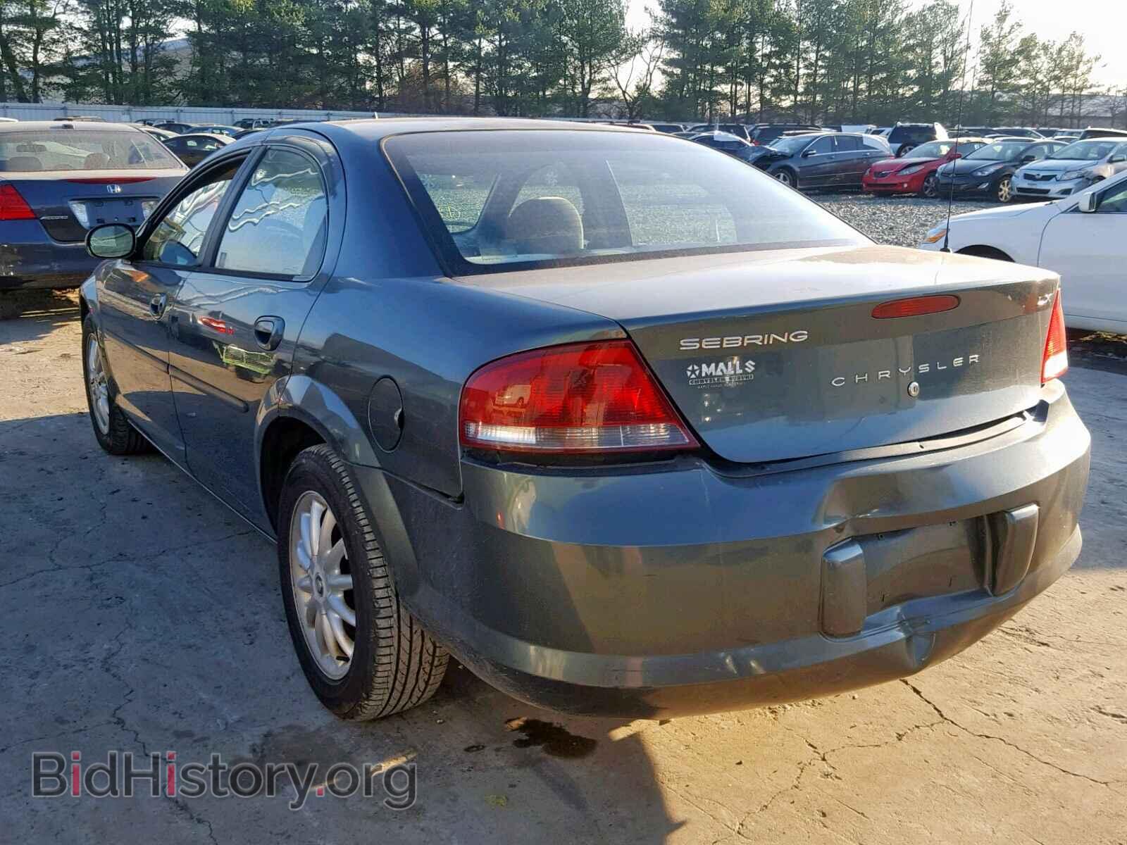 2002 CHRYSLER SEBRING - VIN: 1C3EL46XX2N257279 - Фото 3