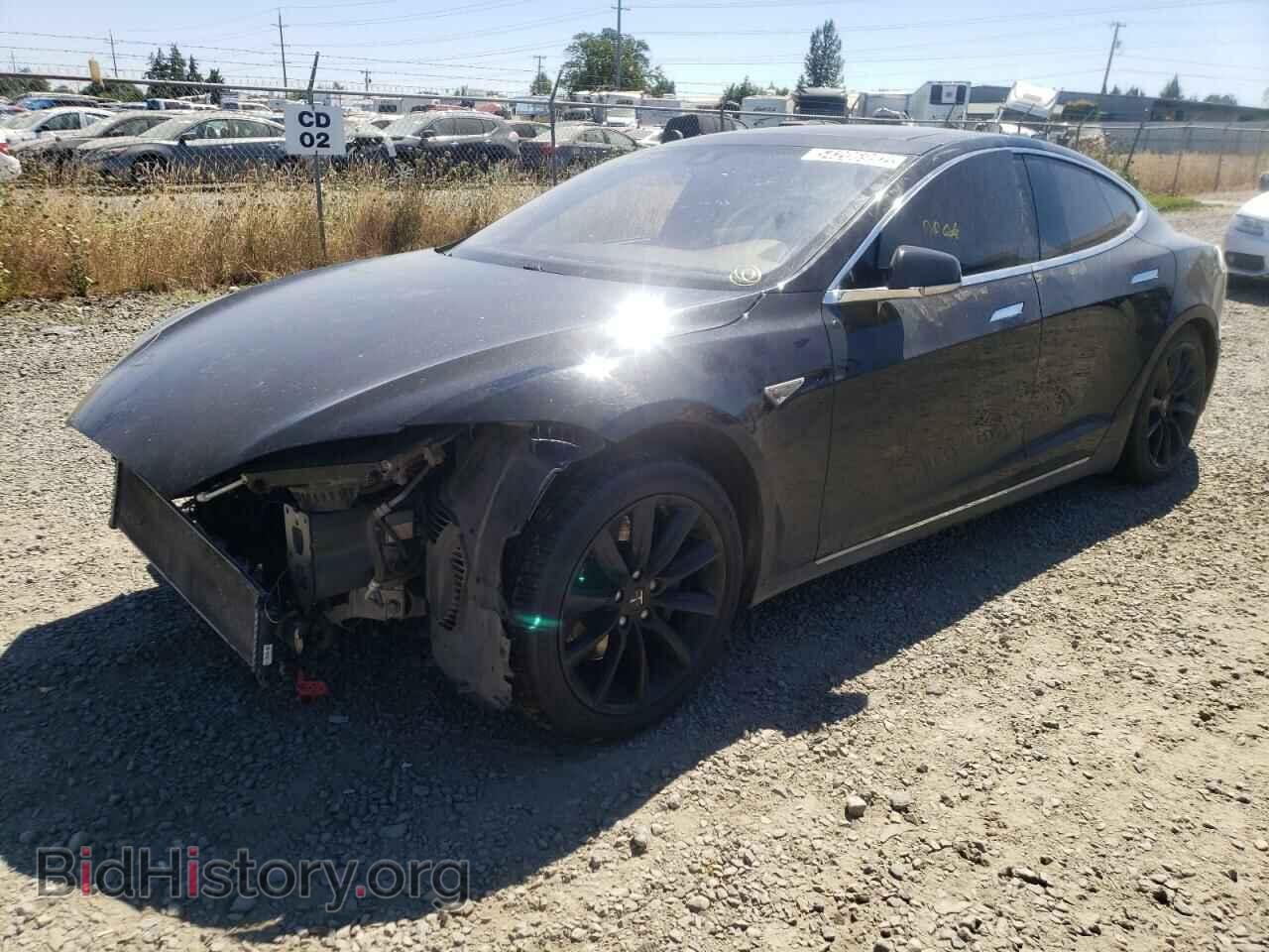 2014 TESLA MODEL S - VIN: 5YJSA1S19EFP65024 - Фото 2