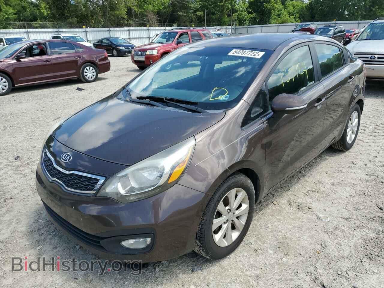 2012 KIA RIO - VIN: KNADN4A37C6049360 - Фото 2