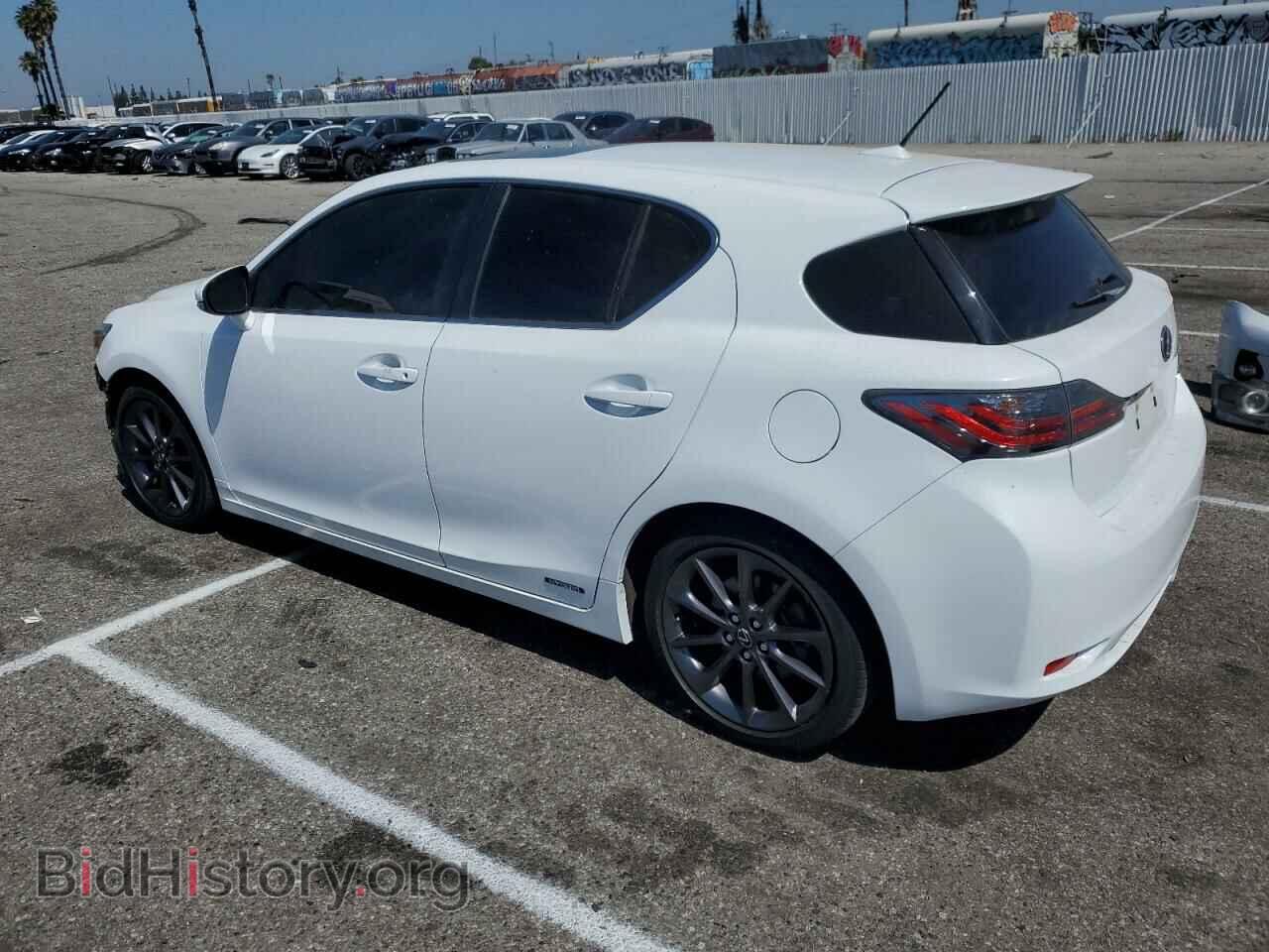 2013 LEXUS CT 200 - VIN: JTHKD5BH4D2166348 - Фото 2
