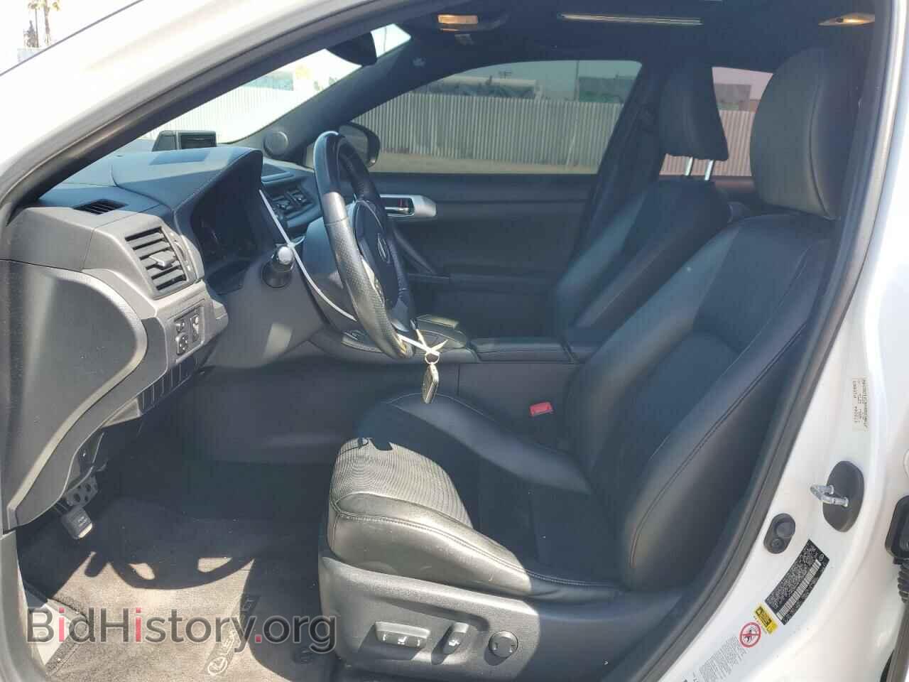2013 LEXUS CT 200 - VIN: JTHKD5BH4D2166348 - Фото 7