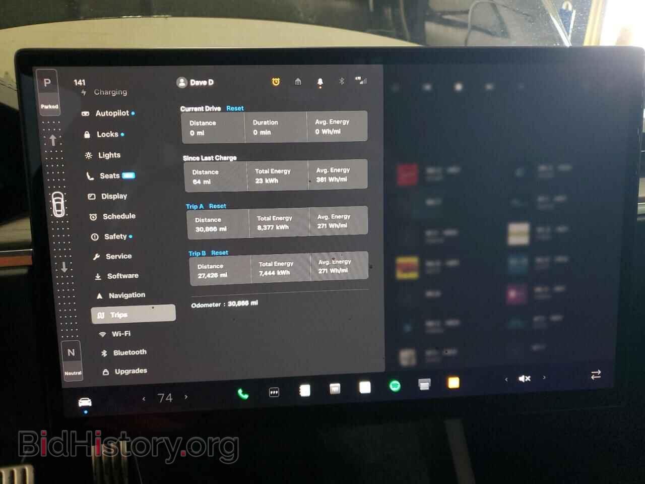 2022 TESLA MODEL S - VIN: 5YJSA1E51NF491915 - Photo 9