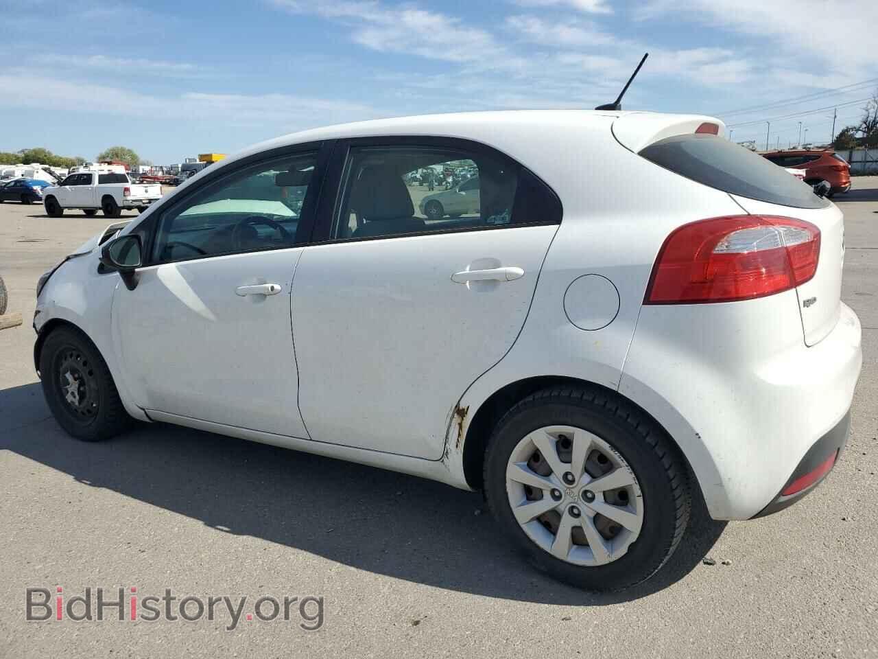 2012 KIA RIO - VIN: KNADM5A36C6013216 - Фото 2