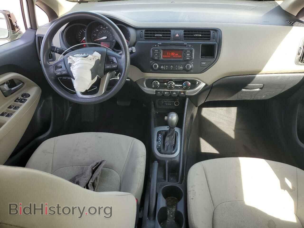 2012 KIA RIO - VIN: KNADM5A36C6013216 - Фото 8