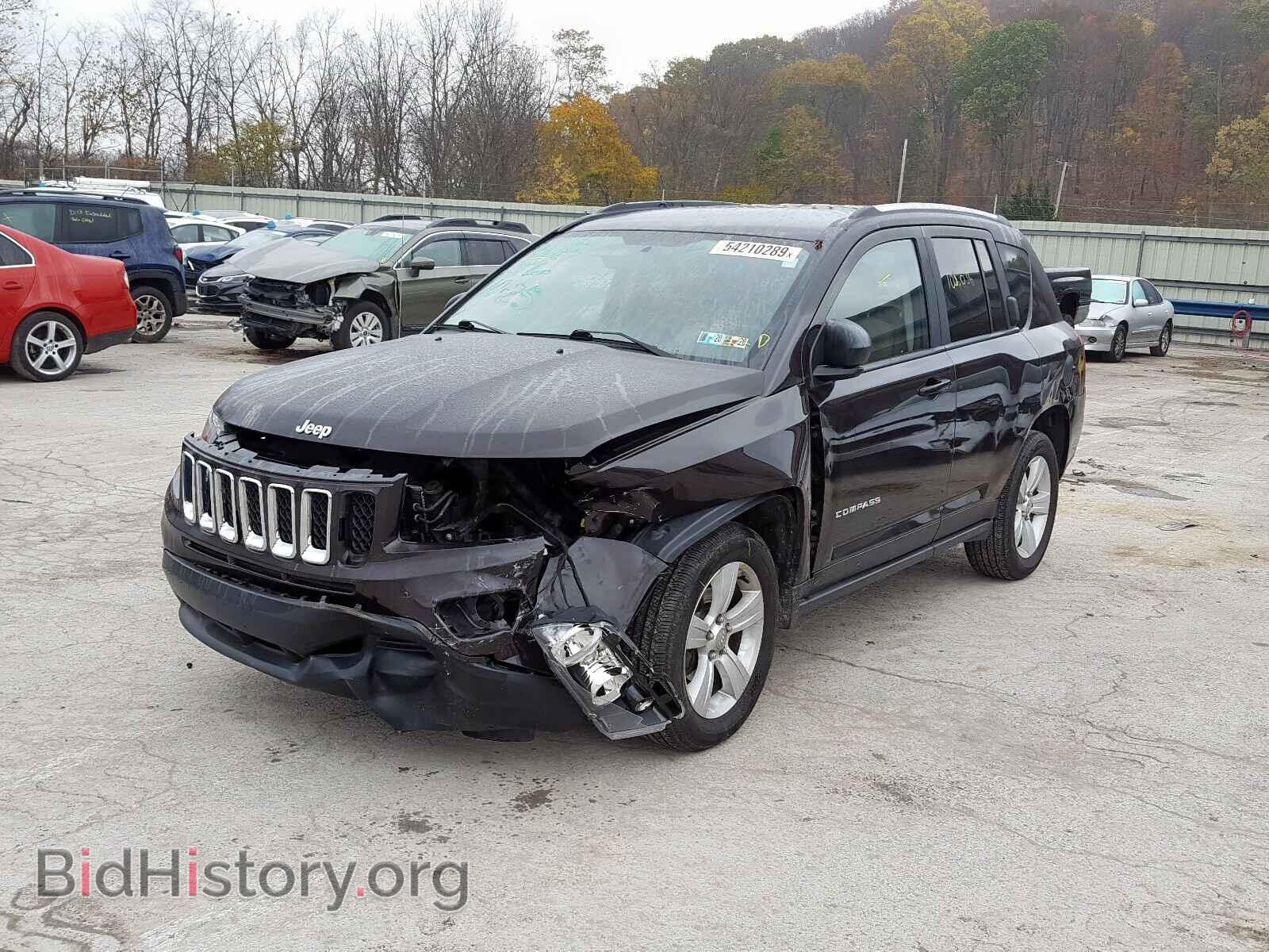 2014 JEEP COMPASS SP - VIN: 1C4NJDBB6ED615984 - Фото 2