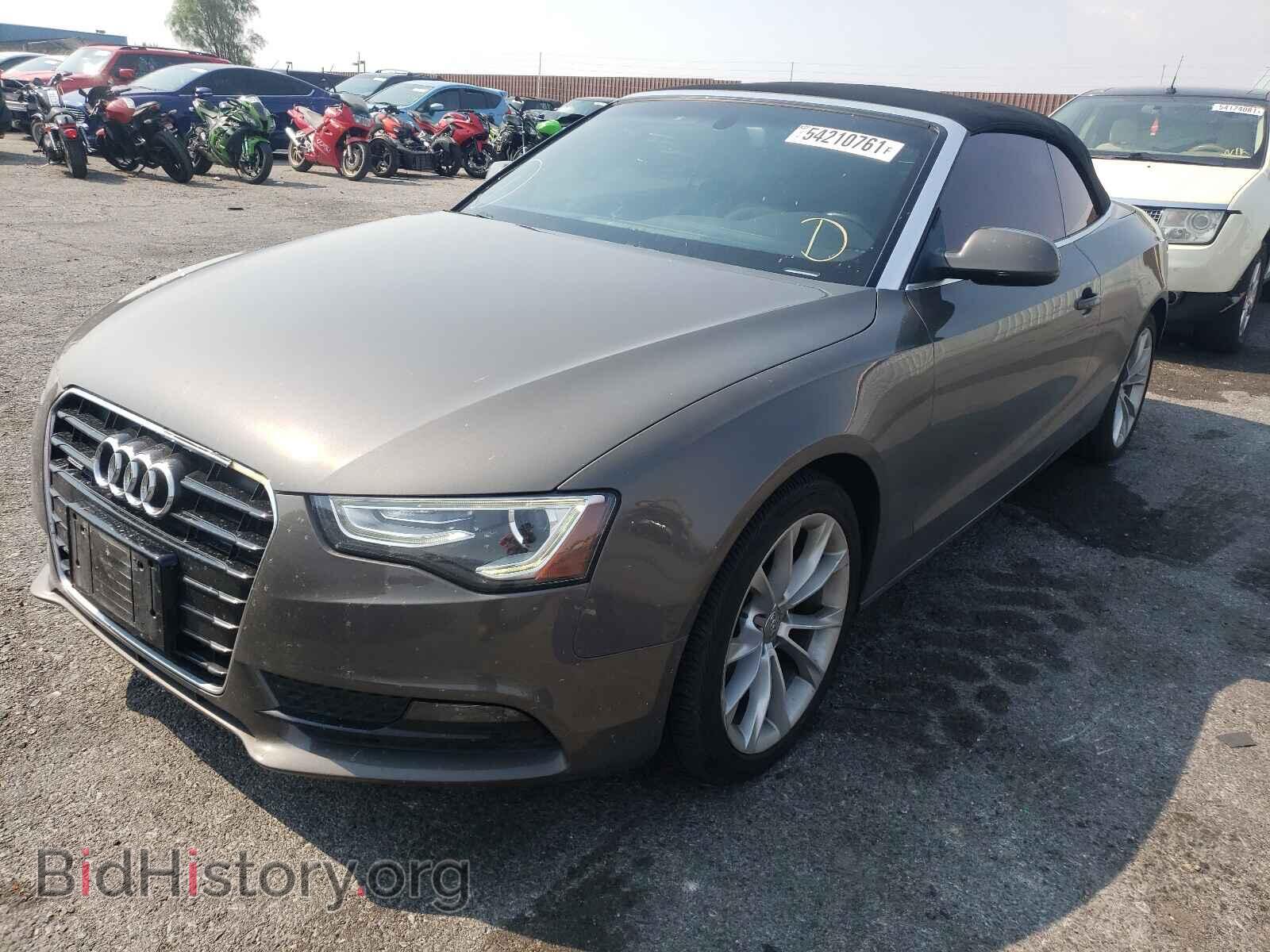 2014 AUDI A5 - VIN: WAULFAFH8EN008594 - Фото 2