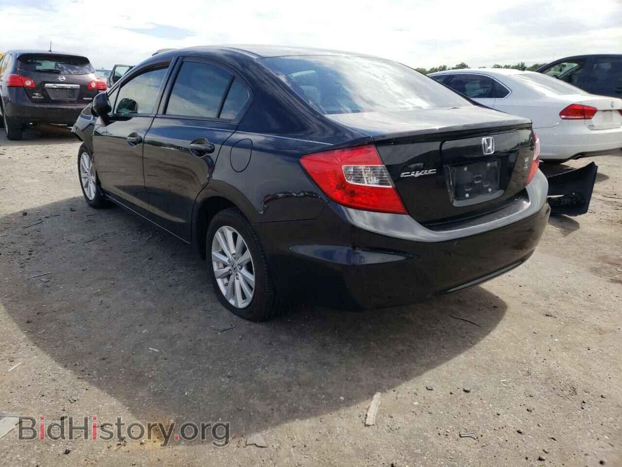 2012 HONDA CIVIC - VIN: 19XFB2F87CE309800 - Фото 3
