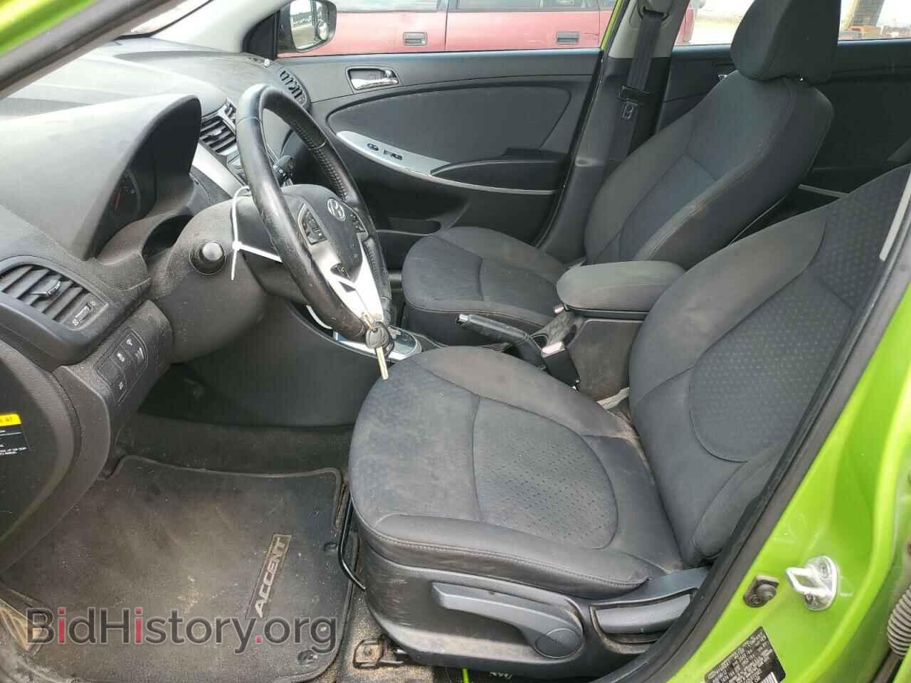 2013 HYUNDAI ACCENT - VIN: KMHCU5AE6DU072985 - Фото 7