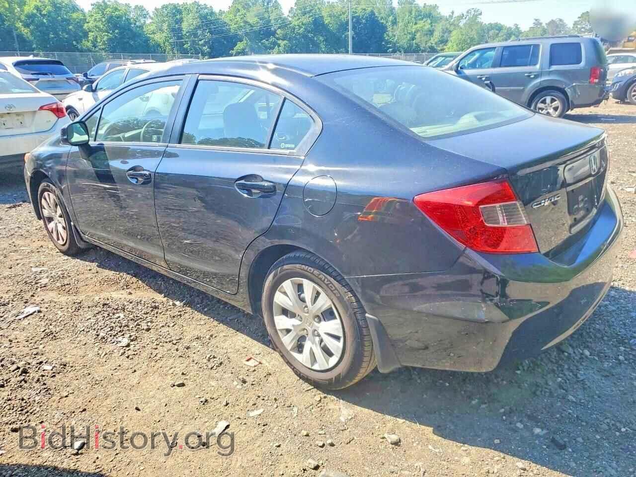 2012 HONDA CIVIC - VIN: 2HGFB2F51CH598510 - Фото 2