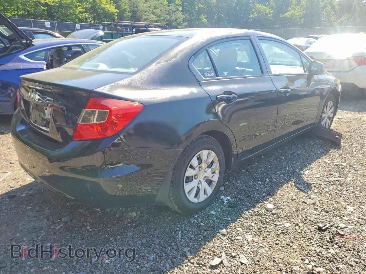 2012 HONDA CIVIC - VIN: 2HGFB2F51CH598510 - Фото 3