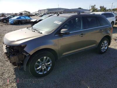 2013 Ford EDGE Limited, темно-серый — VIN 2FMDK3KC3DBA17539, Copart