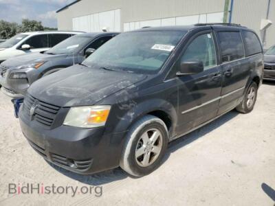 2010 Dodge CARAVAN SXT, черный — VIN 2D4RN5D12AR436089, Copart