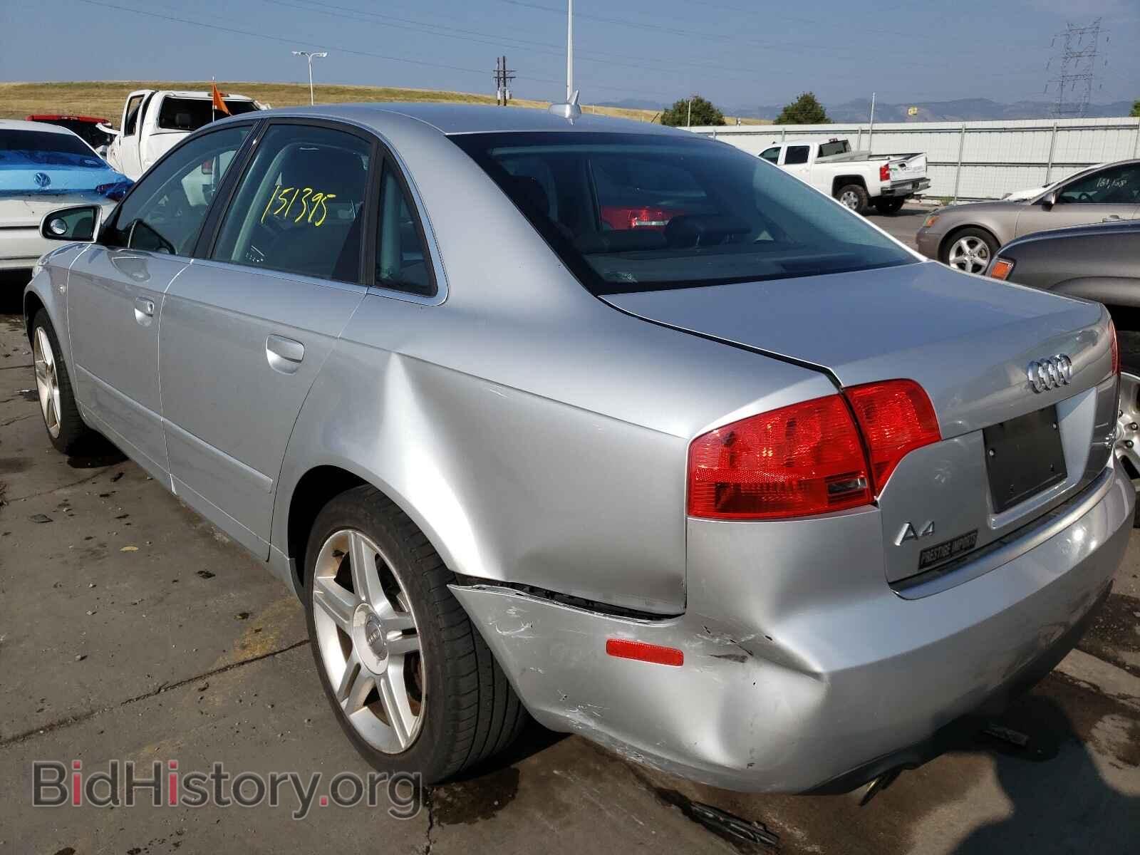 2007 AUDI A4 - VIN: WAUDF78E67A036320 - Photo 3
