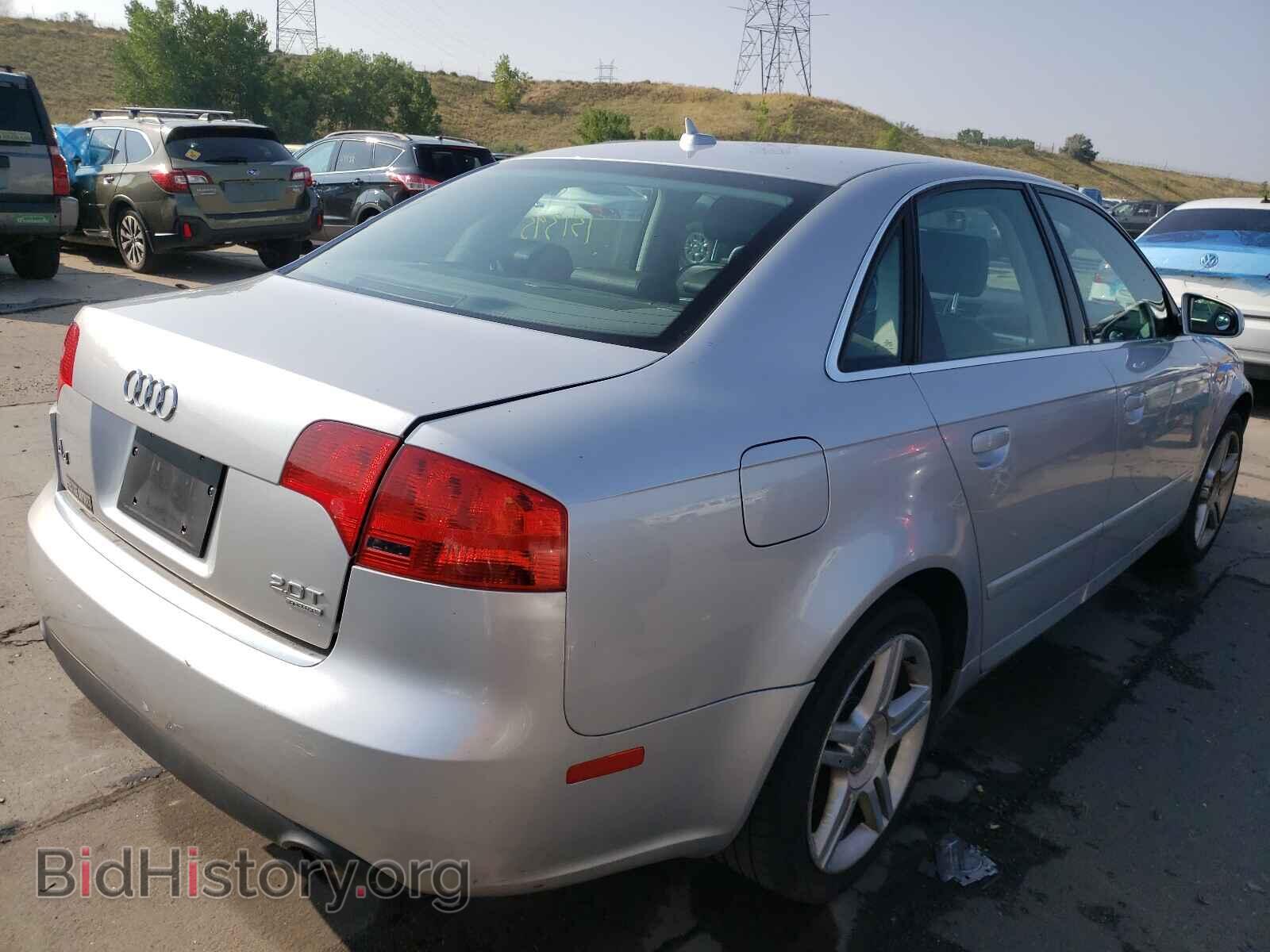 2007 AUDI A4 - VIN: WAUDF78E67A036320 - Photo 4