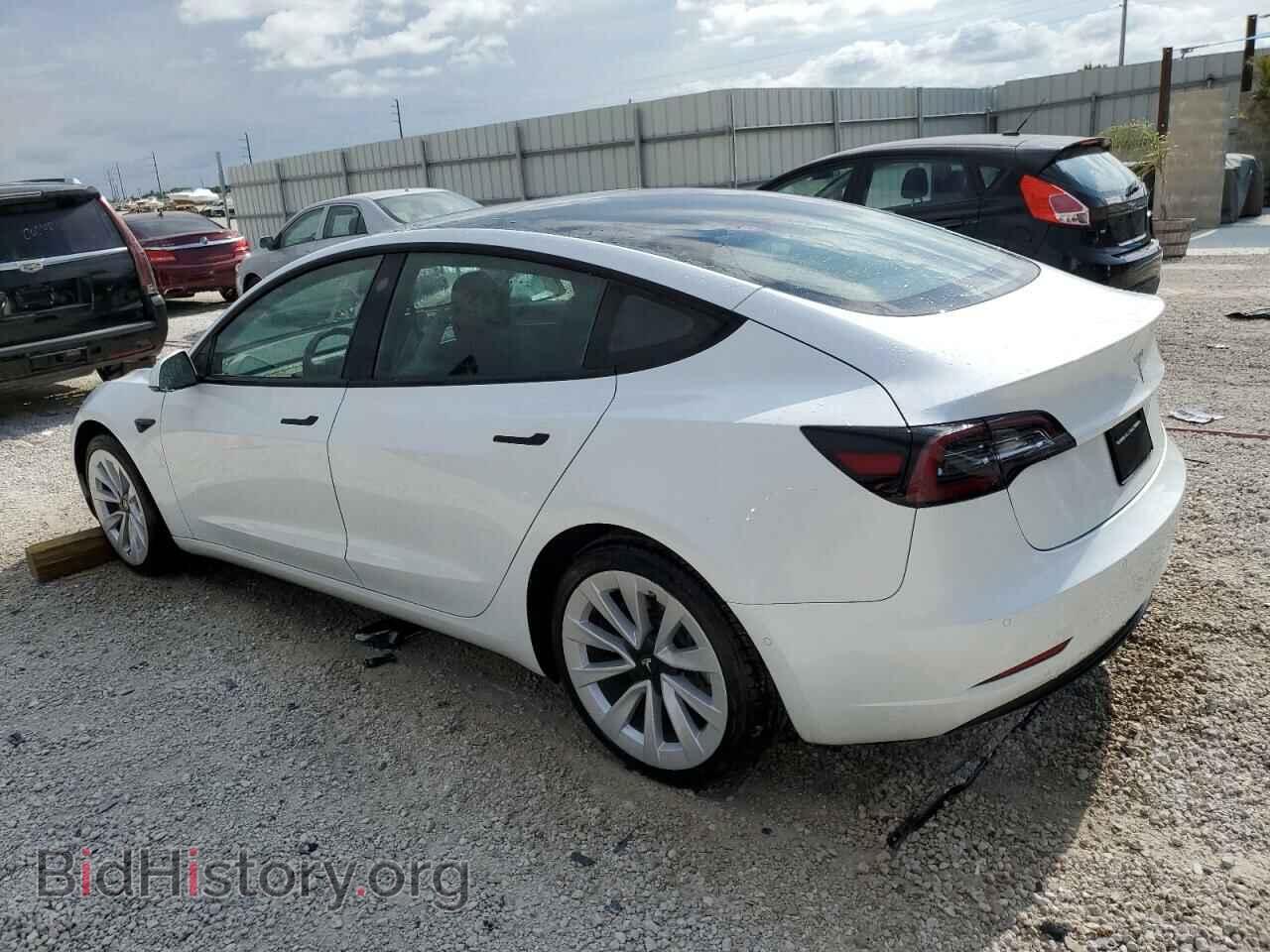 2022 TESLA MODEL 3 - VIN: 5YJ3E1EA5NF285938 - Фото 2