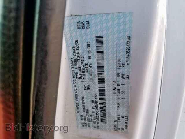 2009 FORD ECONOLINE - VIN: 1FDEE35L29DA01132 - Фото 10