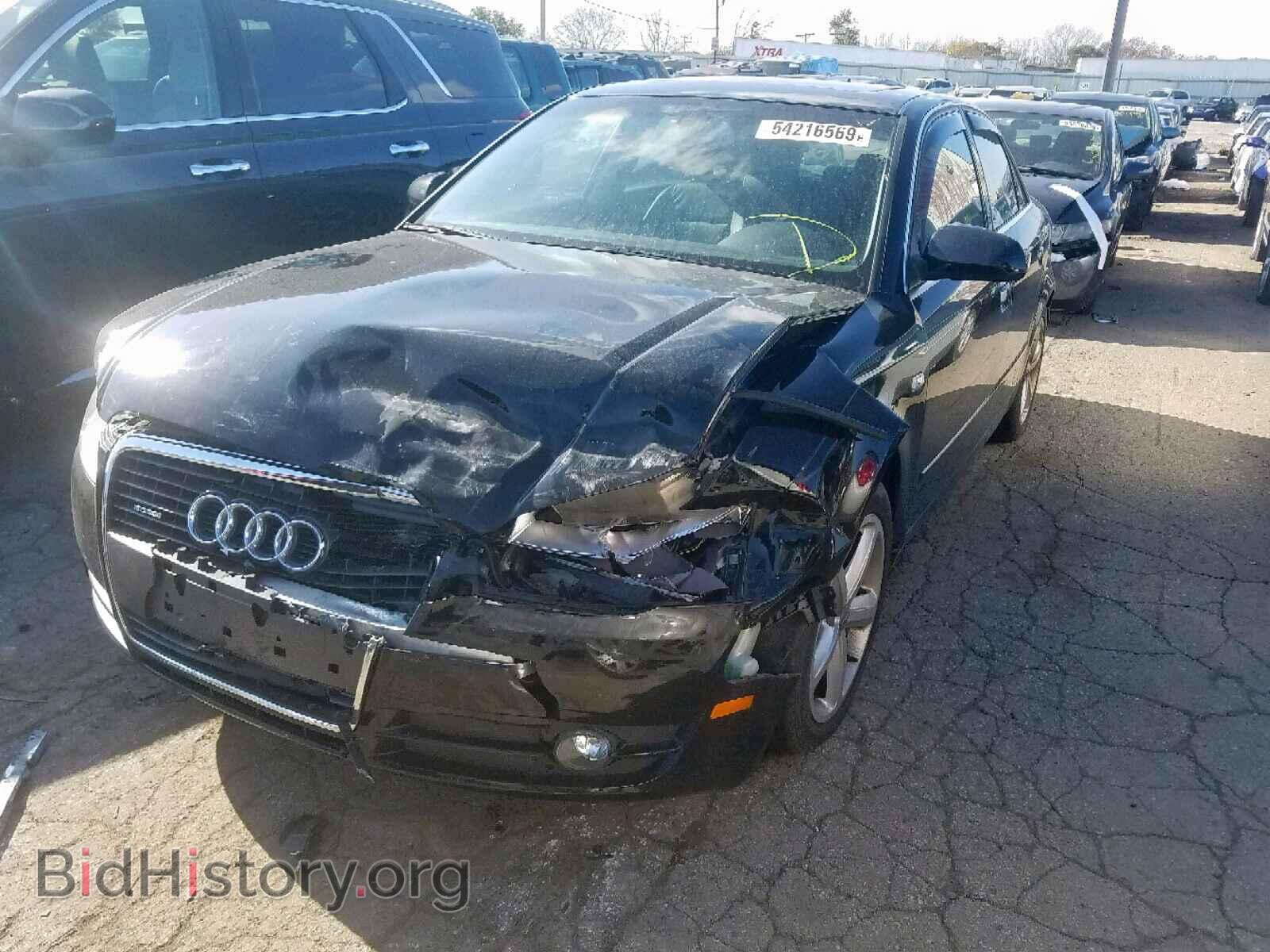 2007 AUDI A4 - VIN: WAUDH78E17A182599 - Фото 2