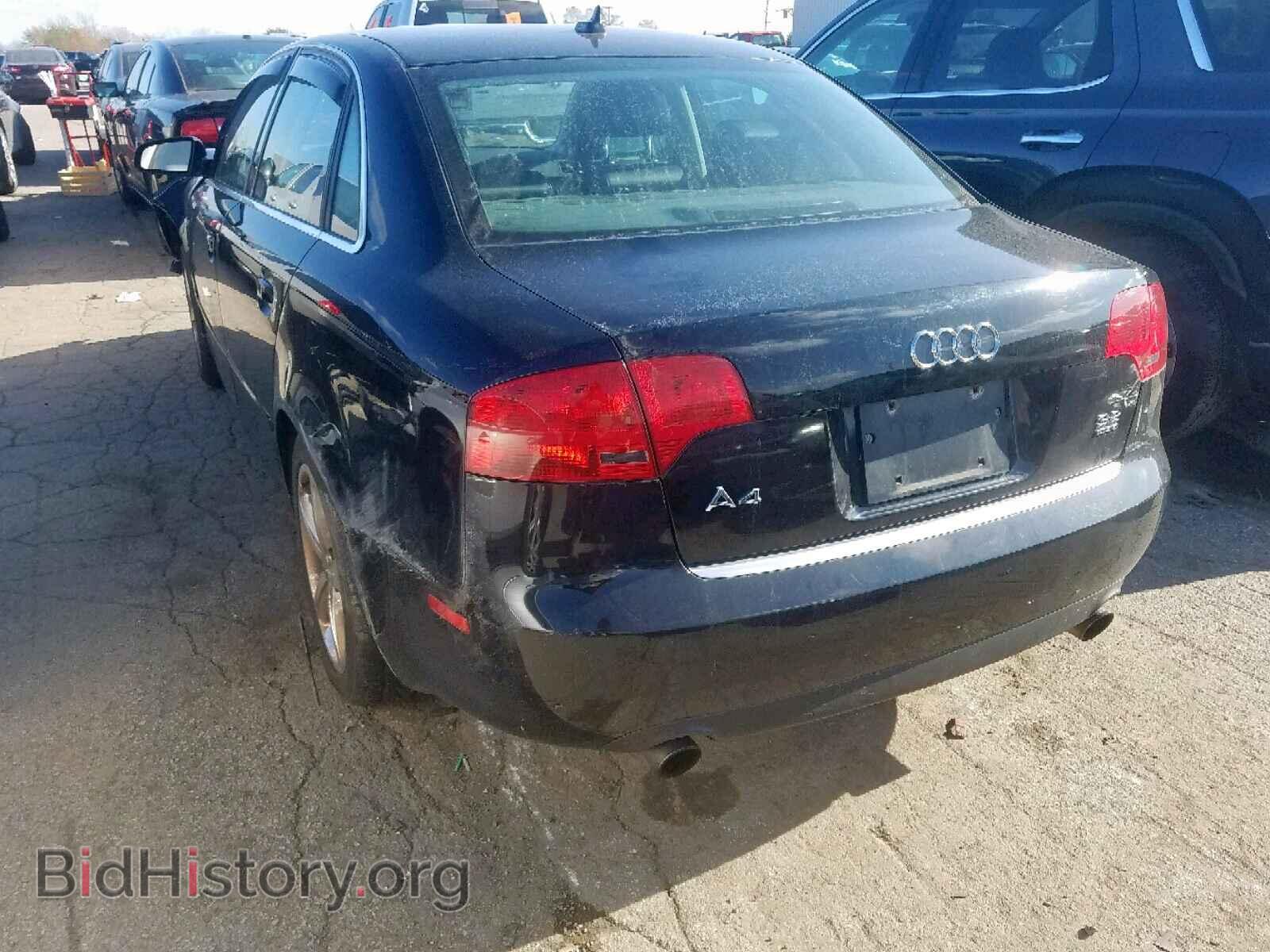 2007 AUDI A4 - VIN: WAUDH78E17A182599 - Фото 3