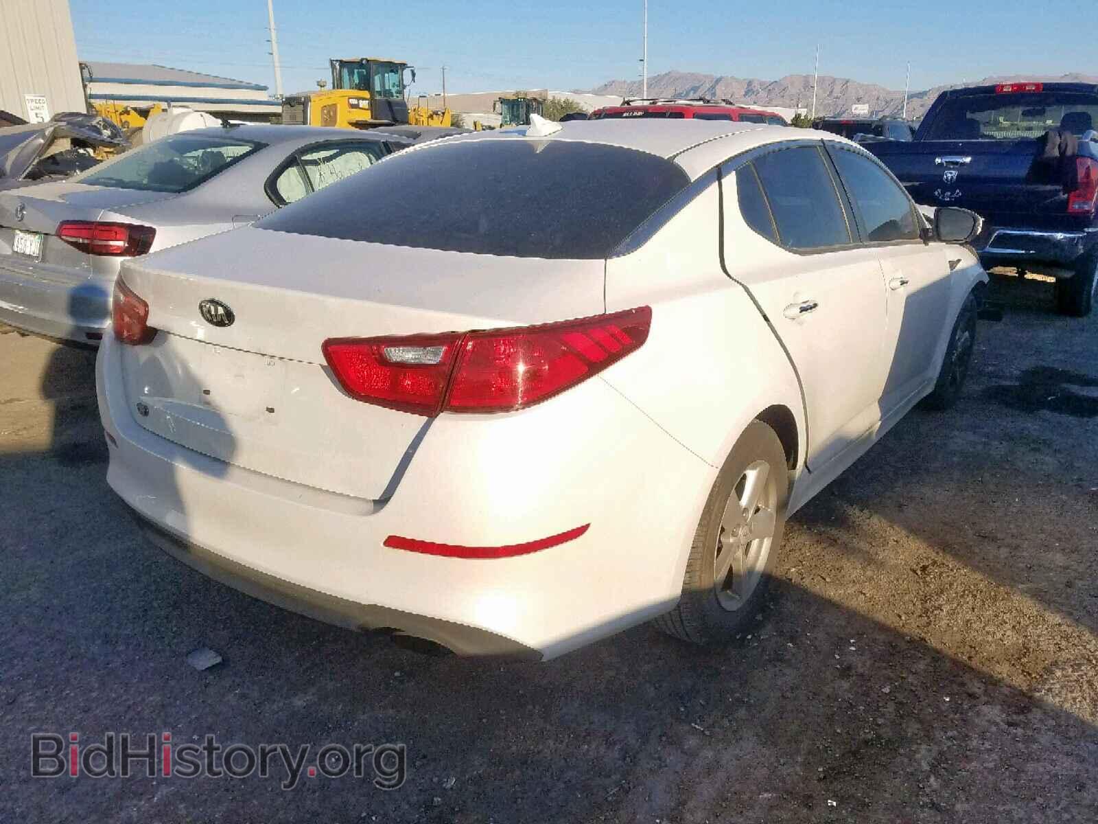 2015 KIA OPTIMA - VIN: KNAGM4A7XF5580775 - Photo 4