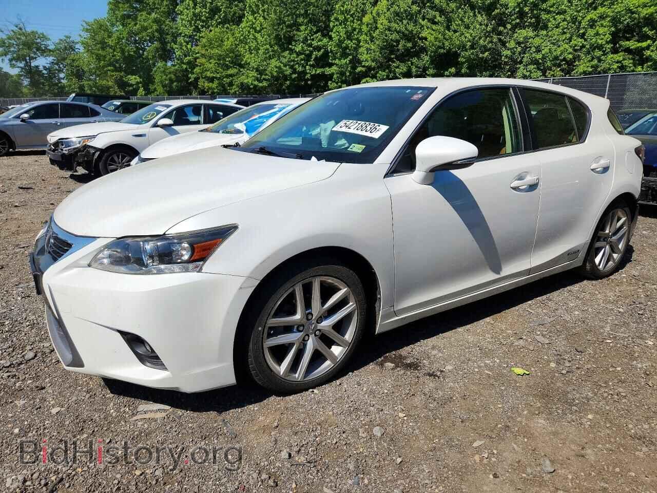 Фотография JTHKD5BH4E2181854 - LEXUS CT 200 2014