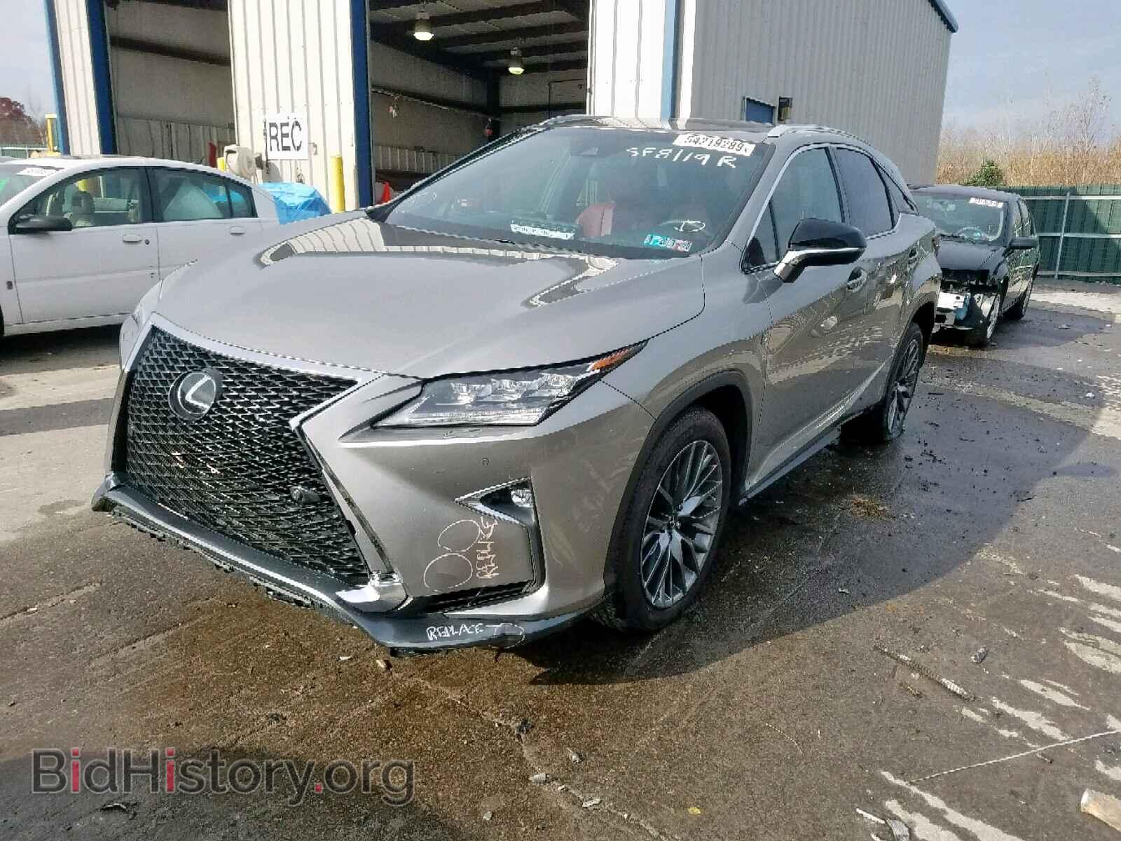 2017 LEXUS RX 350 BAS - VIN: 2T2BZMCA1HC121708 - Фото 2