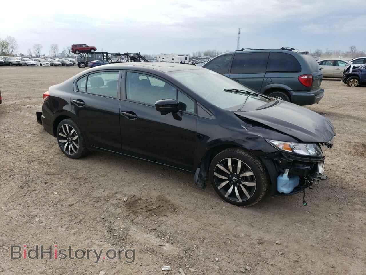 2015 HONDA CIVIC - VIN: 2HGFB2F73FH035464 - Фото 4