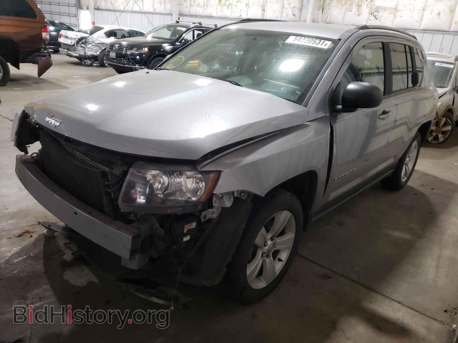 2016 JEEP COMPASS - VIN: 1C4NJCBA3GD634321 - Фото 2