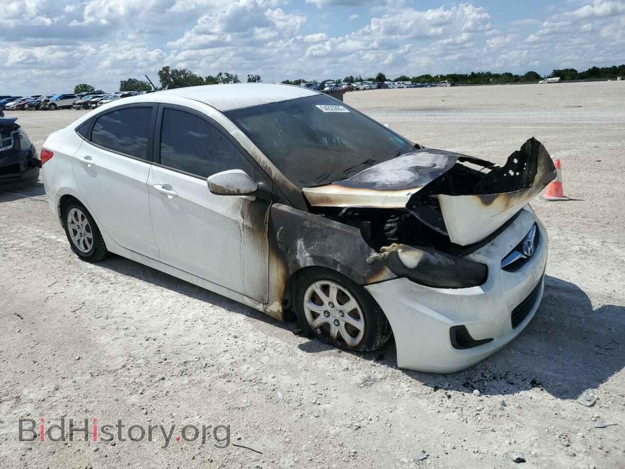 2013 HYUNDAI ACCENT - VIN: KMHCT4AEXDU426892 - Фото 4