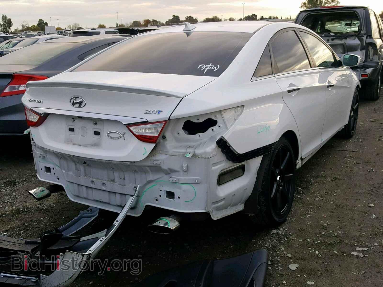 2014 HYUNDAI SONATA - VIN: 5NPEC4AB8EH820177 - Photo 4