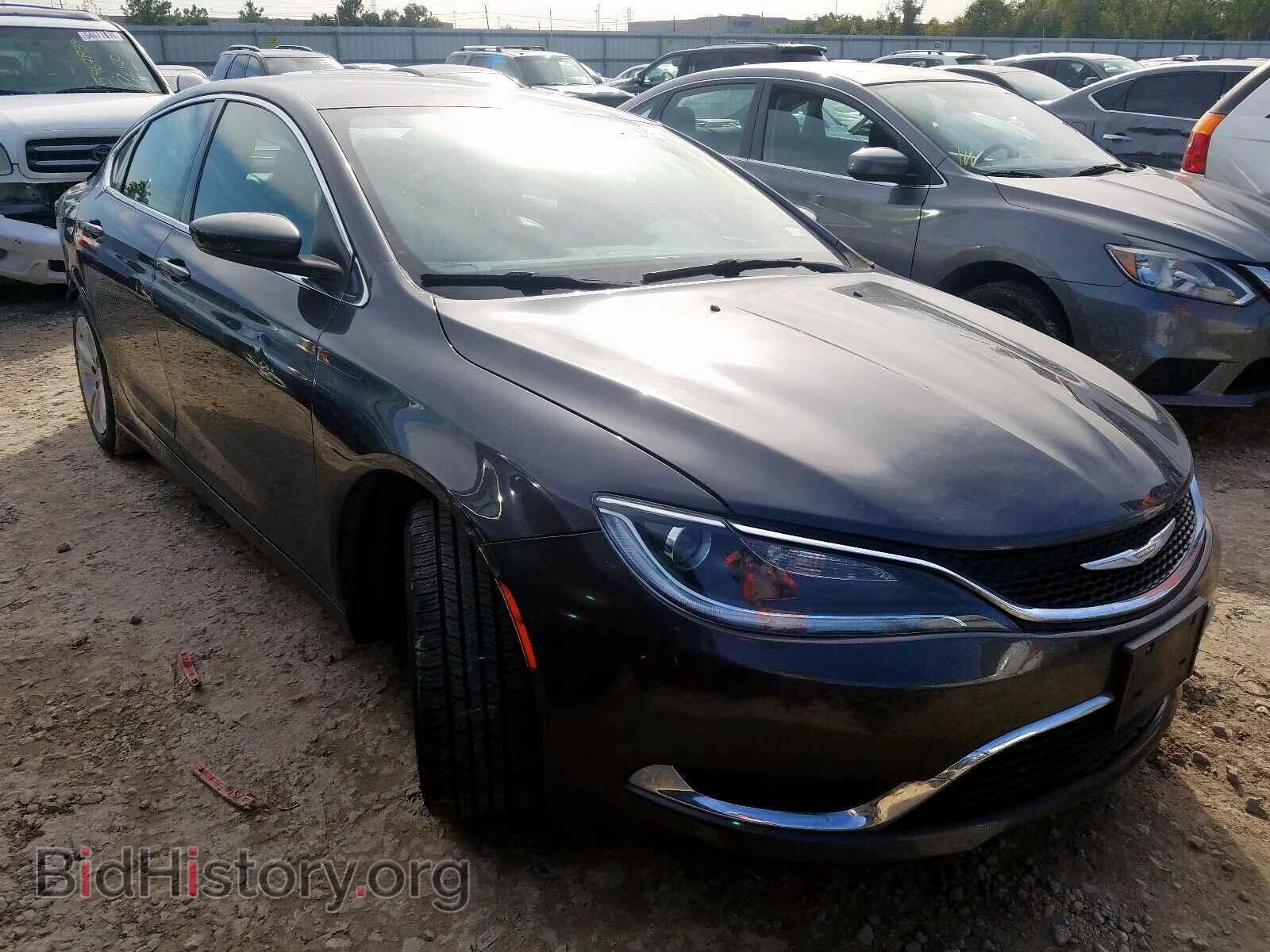 Фотография 1C3CCCAB1GN185070 - CHRYSLER 200 2016