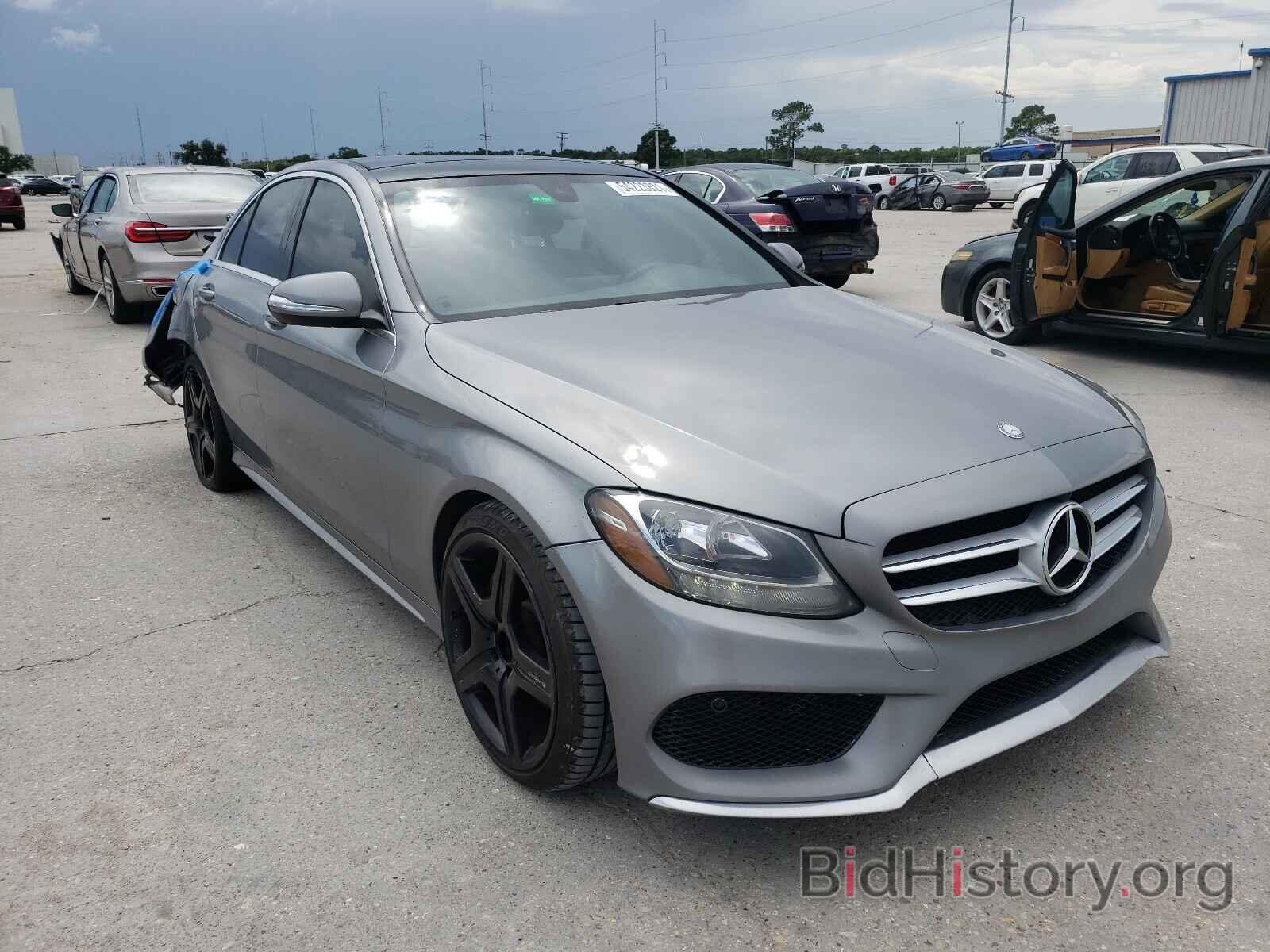 Photo 55SWF4JB5FU095745 - MERCEDES-BENZ C-CLASS 2015