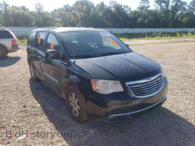 2013 Chrysler MINIVAN Town & COU, black — VIN 2C4RC1BG3DR503435, Copart