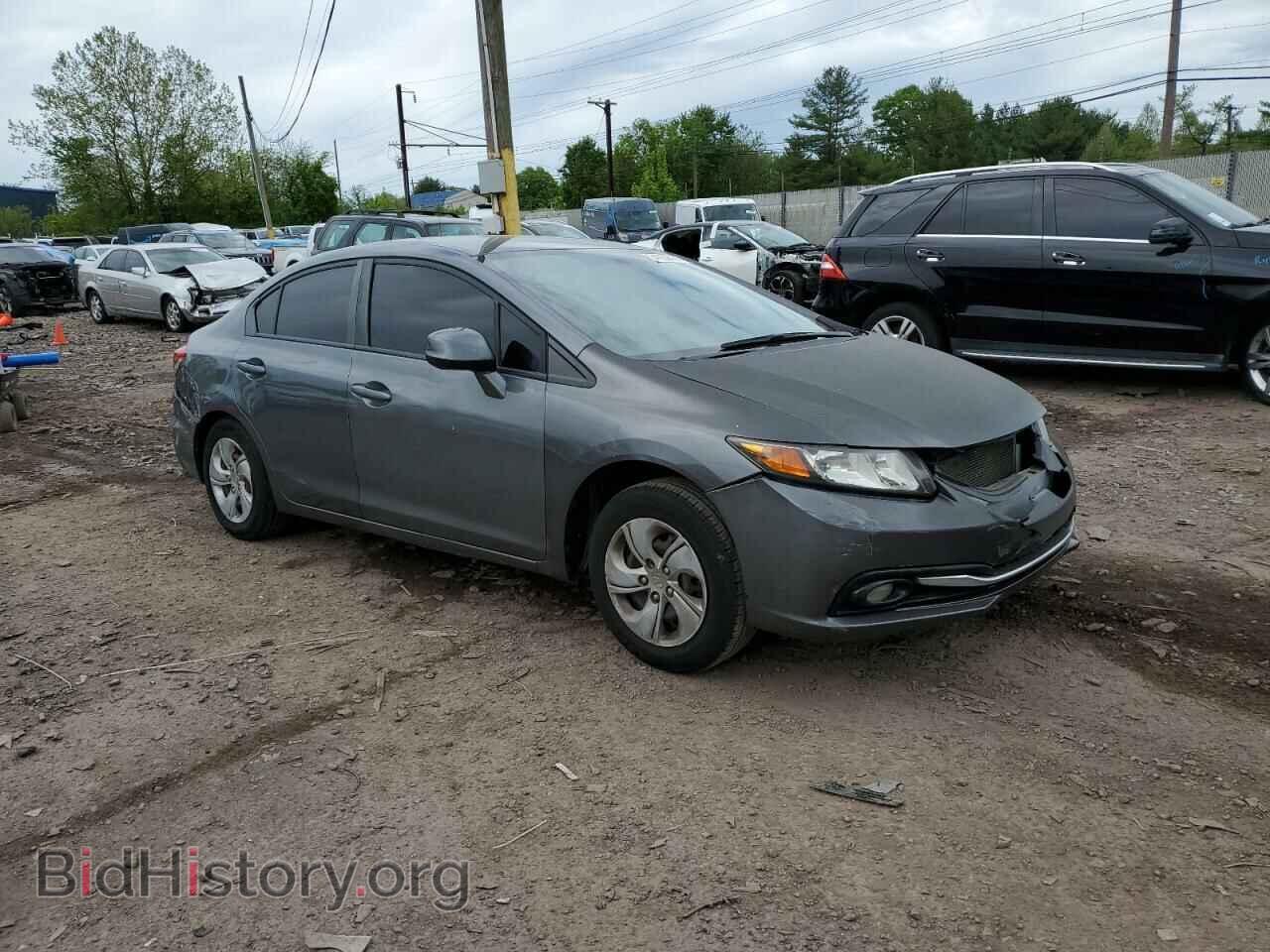2013 HONDA CIVIC - VIN: 19XFB2F55DE265707 - Фото 4