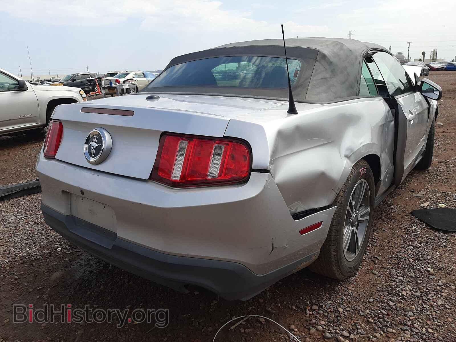 2012 FORD MUSTANG - VIN: 1ZVBP8EMXC5286457 - Фото 4
