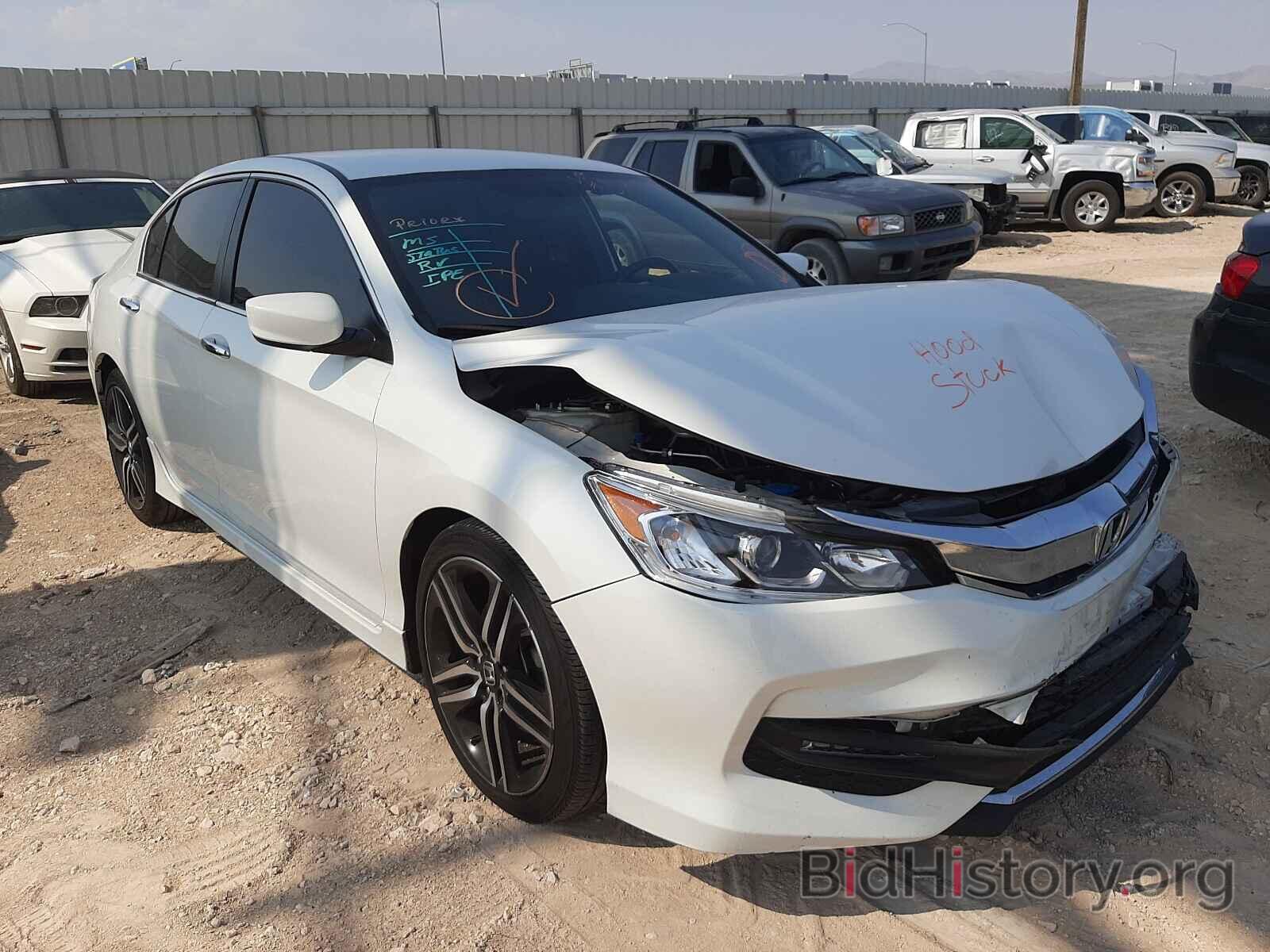 Photo 1HGCR2F50HA293536 - HONDA ACCORD 2017