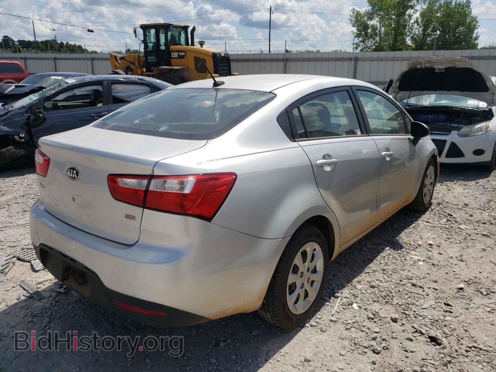 2014 KIA RIO - VIN: KNADM4A3XE6404706 - Фото 4
