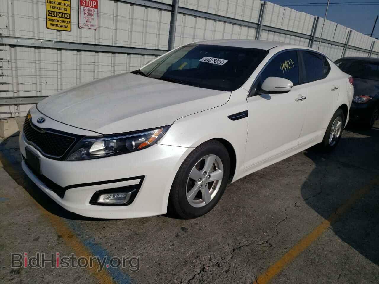 2015 KIA OPTIMA - VIN: KNAGM4A79F5642652 - Фото 2