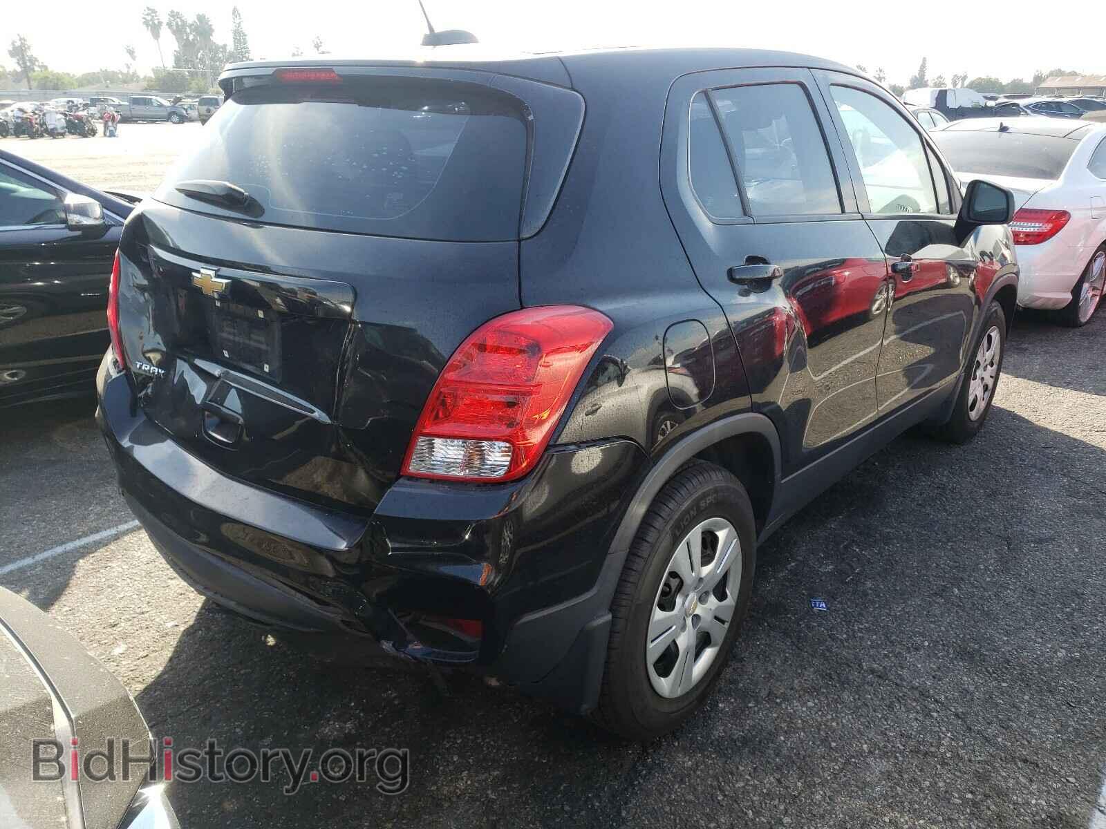 2017 CHEVROLET TRAX - VIN: 3GNCJKSB9HL223485 - Фото 4