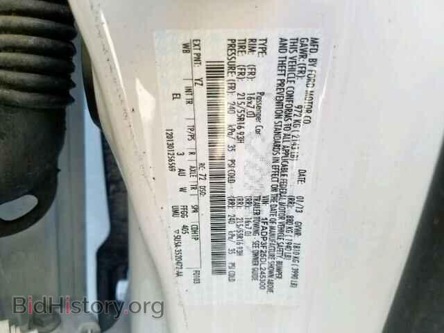 2013 FORD FOCUS SE - VIN: 1FADP3F25DL245300 - Фото 10